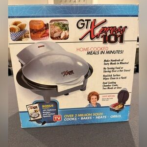 NEW GT Xpress 101 Countertop Grill _ As Seen On TV